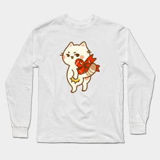 Smack Dat Cute Kitty Long Sleeve T-Shirt